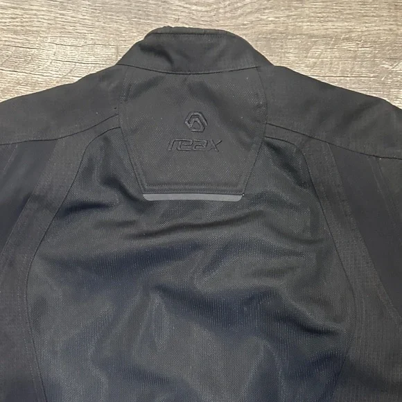 Men's Reax Alta Black Performance Moto Jacket Size XL